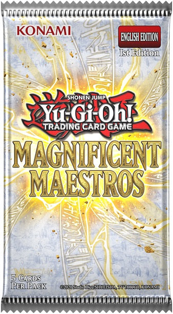 [Available Soon] Yu-Gi-Oh! TCG - Magnificent Maestro (Cardboard Tuckbox)