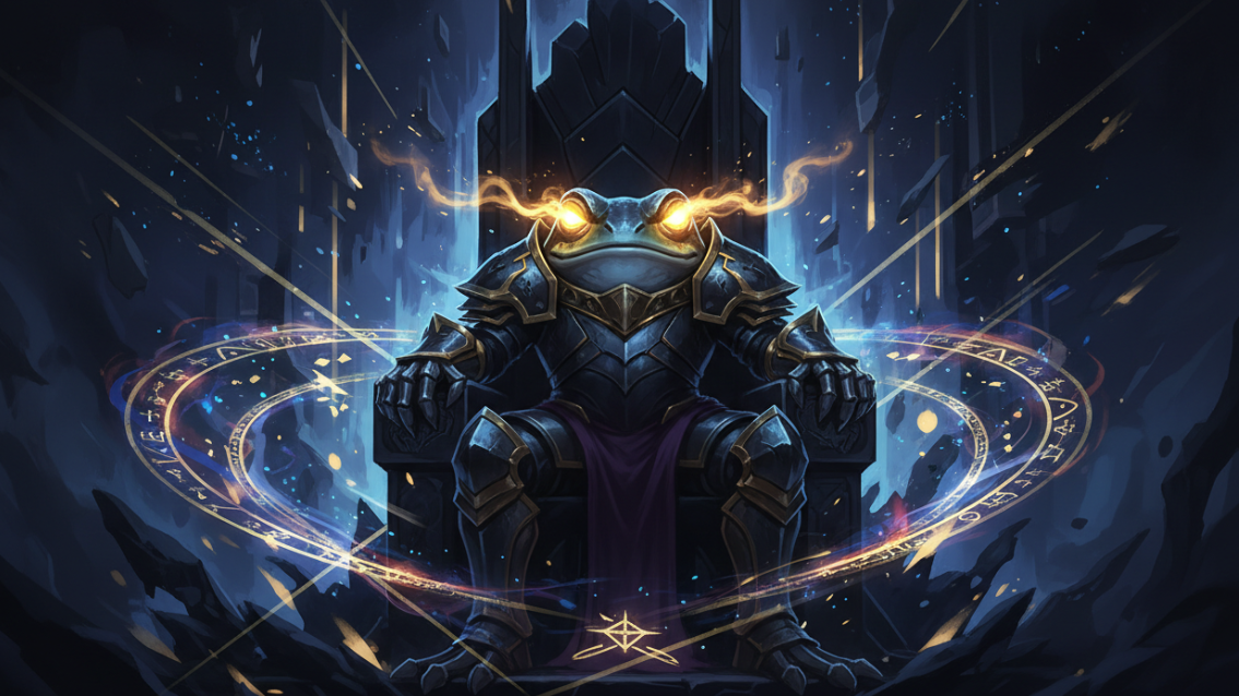 Dark Frog TCG Hero Banner