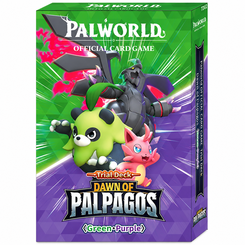 [Available soon] Palworld - Dawn Of Palpagos Starter Deck - Green & Purple (TD-02)